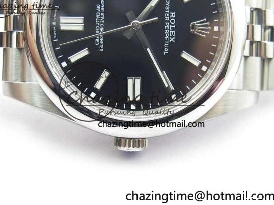 1228 Oyster Perpetual 41mm 124300 BP Maker Best Edition Black Dial on SS Jubilee Bracelet A Reliable 2644